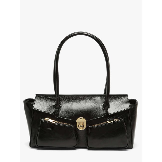 Baguette Shiny sauvage cuir - MILANO