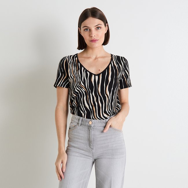 T-shirt col V - GRAIN DE MALICE
