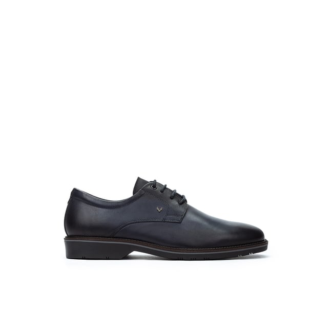 Chaussures à lacets cuir Watford blue <span itemprop=