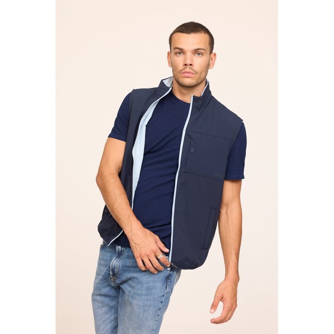 Veste sans manches   regular FONYS bleu marine <span itemprop=