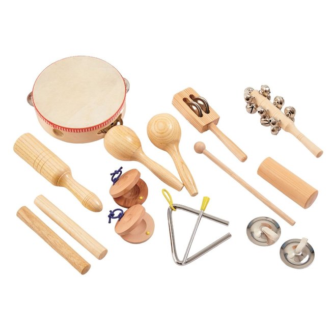 Set de 10 instruments de percussion - TICKIT
