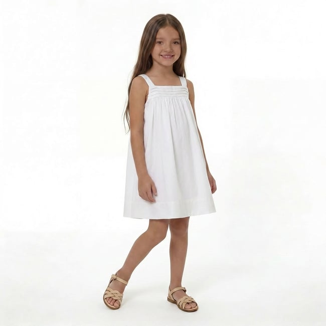 Robe  - Très bon état blanc <span itemprop=