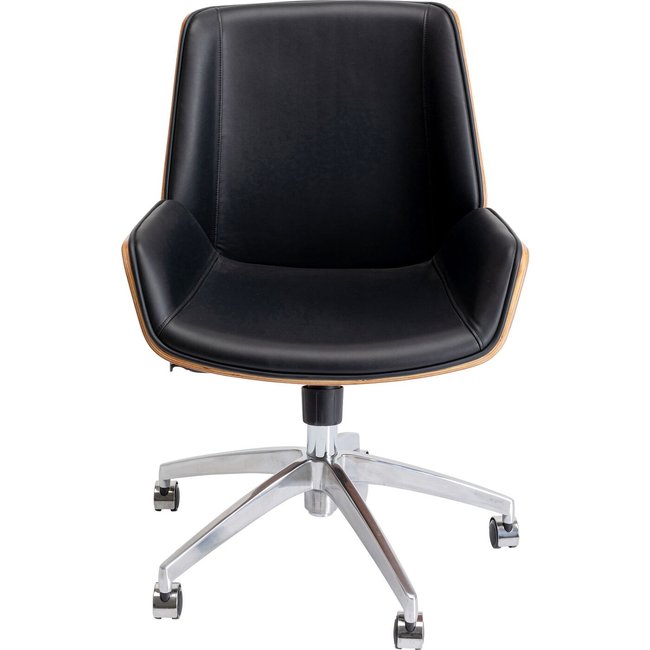 Chaise de bureau pivotante Rouven noire Couleur v019839 <span itemprop=