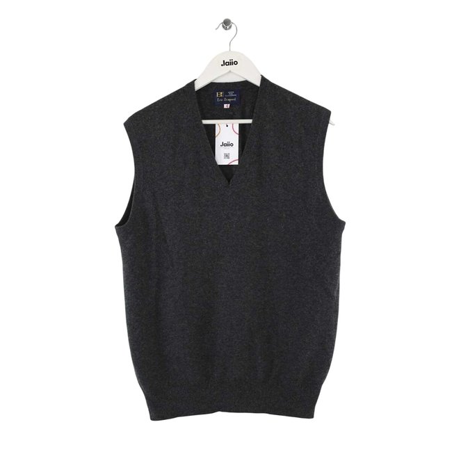 Pull en cachemire - Bon État gris <span itemprop=