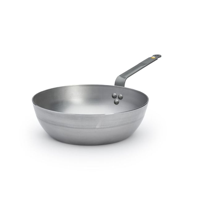 Sauteuse paysanne mineral b element 28cm argent <span itemprop=
