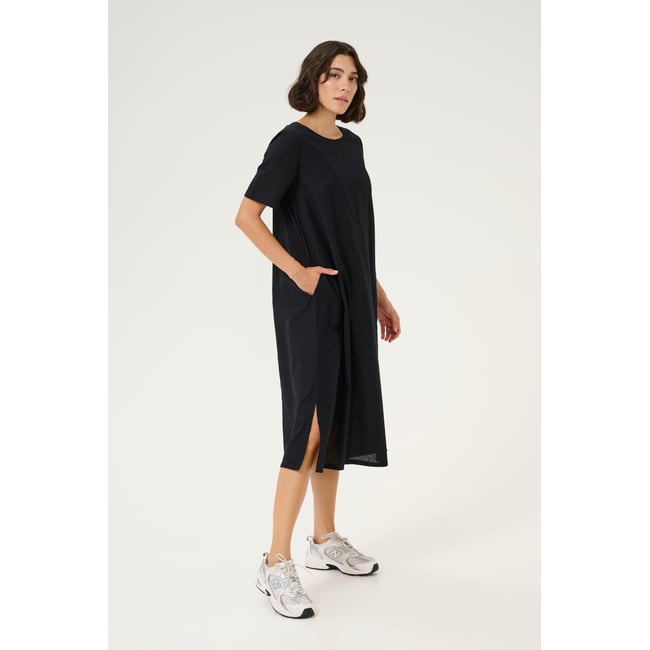 Dress noir black deep <span itemprop=