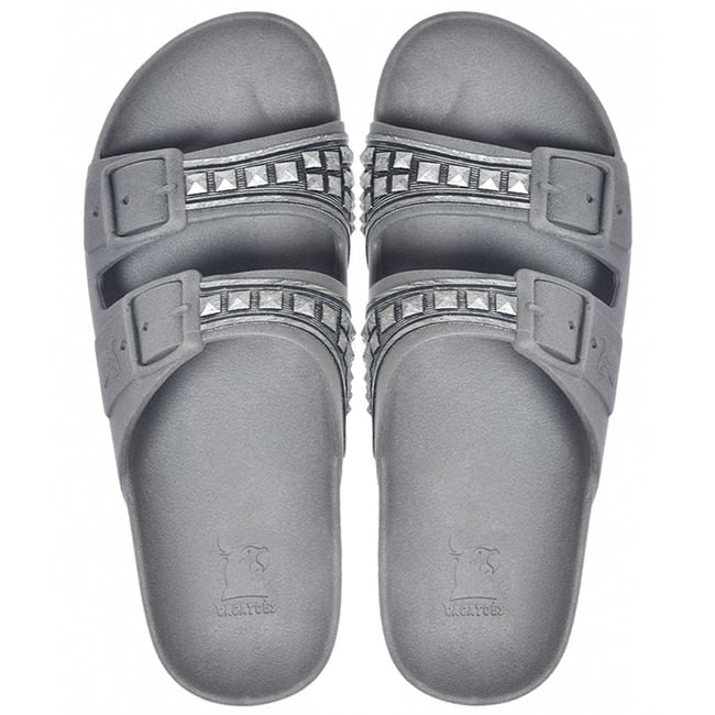 Sandales plates Enfant BELEM gris froid <span itemprop=