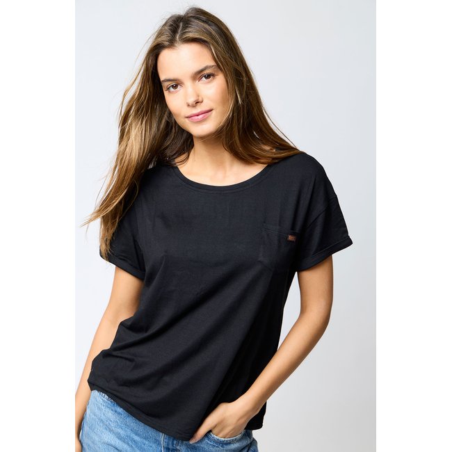 Tshirt Mialy - LAURILOU noir <span itemprop=