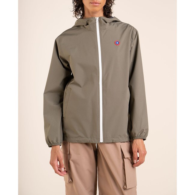 Kurze Unisex-Jacke mit Reissverschluss PASSY khaki <span itemprop=