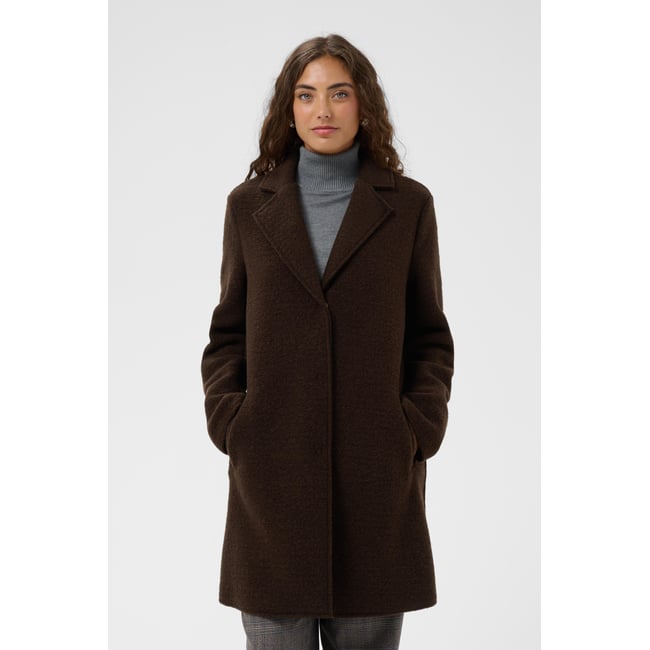 Manteau marron coffee bean <span itemprop=