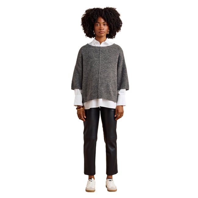 Pull de grossesse chocolat <span itemprop=