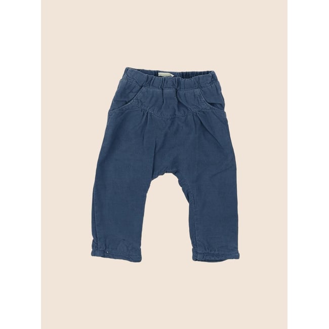 Pantalon doublé - Très bon état bleu <span itemprop=