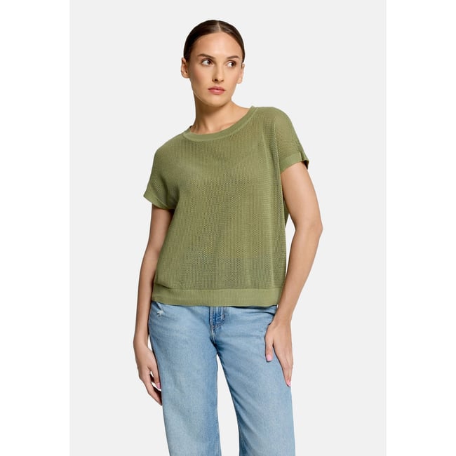 Pull-over en maille ajourée sans manches - BETTY BARCLAY