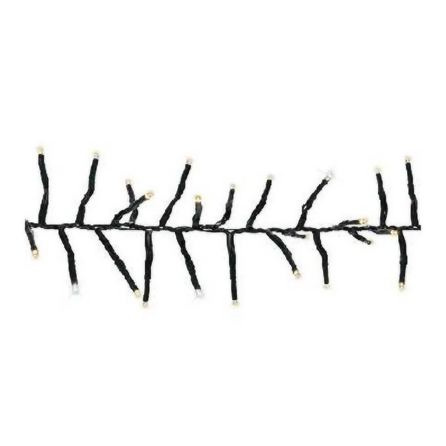 Guirlande Led Grappe 9m Animee Blanc Chaud Et Flash Blanc Pur Couleur blanc <span itemprop=