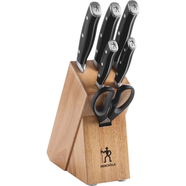 Bloc de couteaux HENCKELS by ZWILLING Accent, 7 pièces, Nature nature <span itemprop=
