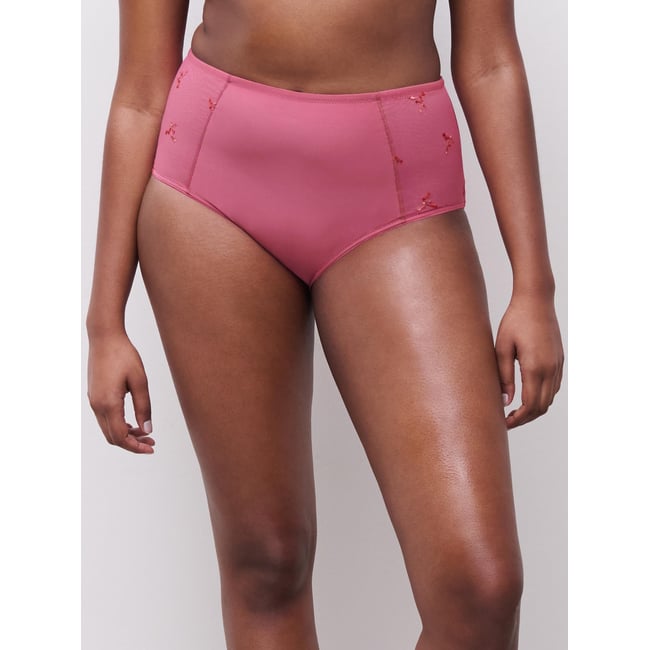 Culotte taille haute maintien EVERY CURVE dahlia multico <span itemprop=