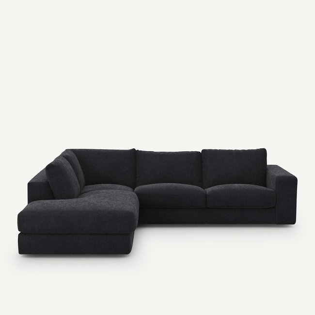 Canapé d'angle viscose-polyester, Skander - AM.PM