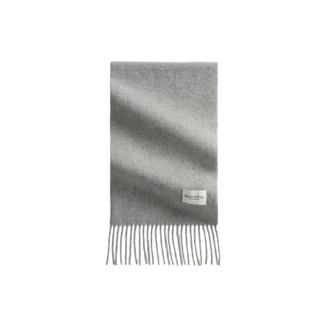 Écharpe en laine tissée avec de longues franges - MARC O'POLO