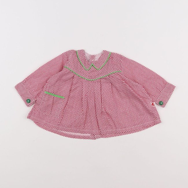 Blouse - Très bon état rouge <span itemprop=