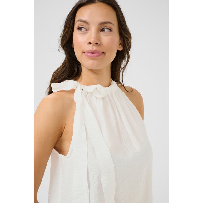 Blouse à manches courtes CRElora blanc snow white <span itemprop=