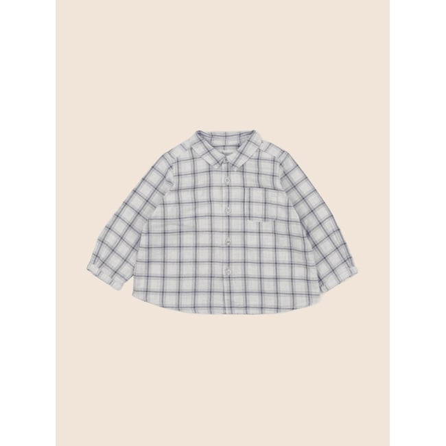 Blouse - Très bon état bleu, gris <span itemprop=