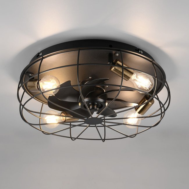 Ventoinha de teto Trondheim, TRIO Lighting - TRIO LIGHTING