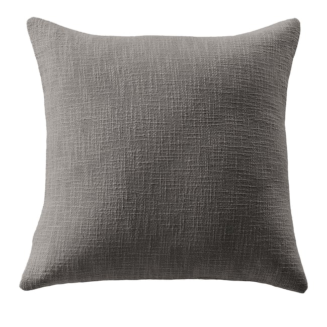 Coussin 60x60 cm Coton Ardoise ardoise <span itemprop=
