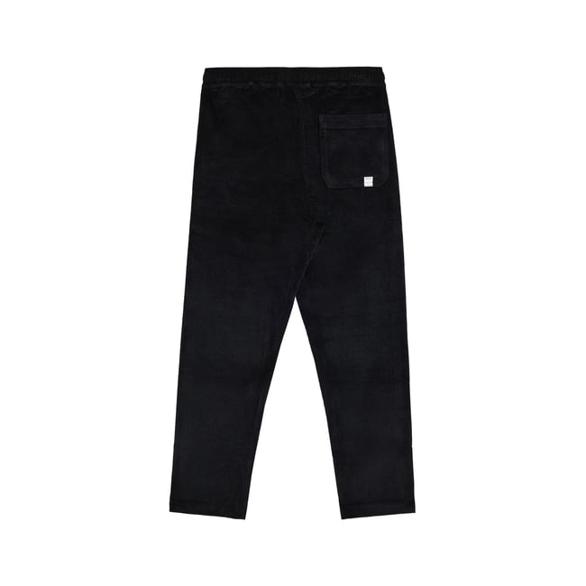 PANTALON LOOSE VELOURS BLACK black <span itemprop=