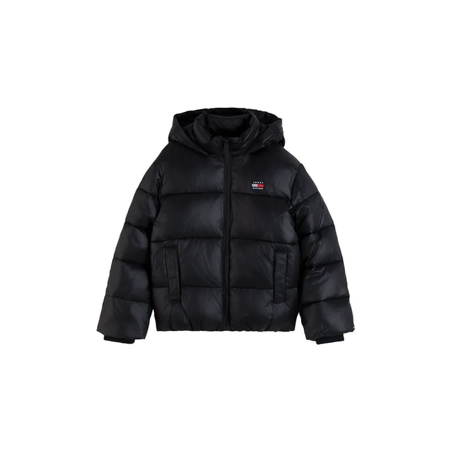 Doudoune brillante avec capuche - TOMMY HILFIGER
