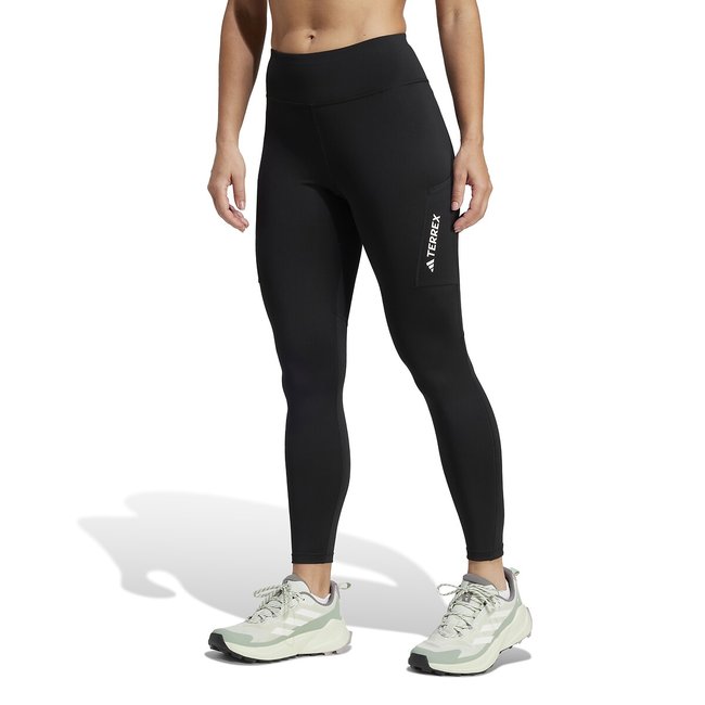 Leggings de caminhada, Terrex Multi preto <span itemprop=