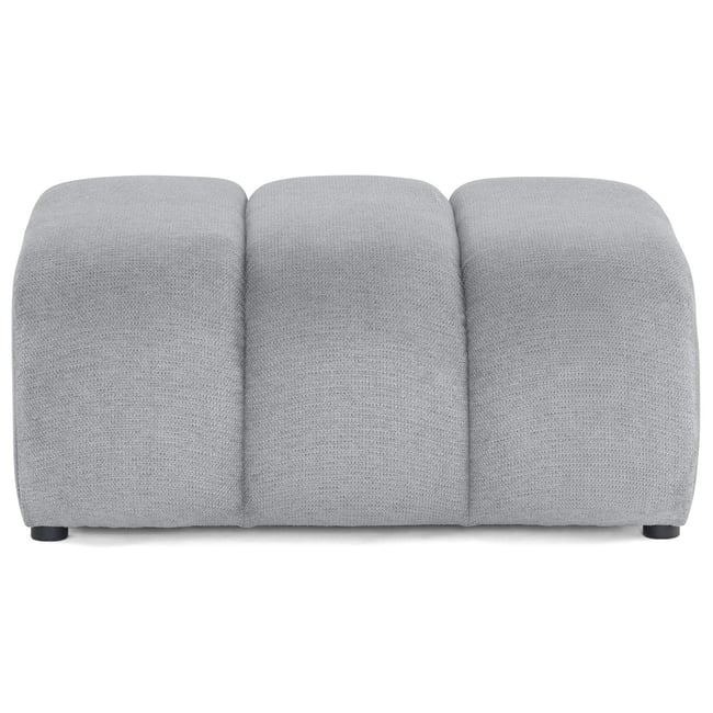 Pouf en tissu texturé, DEBBIE - LISA DESIGN