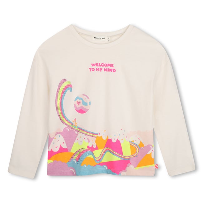 Tee-shirt manches longues rice <span itemprop=