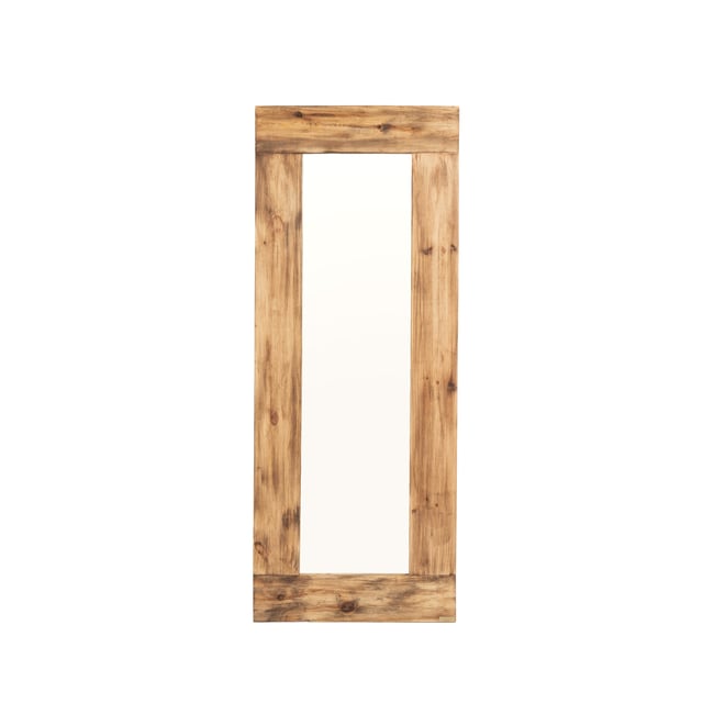 Miroir en bois recyclé 165x65 cm - KAMIS Couleur v002230 <span itemprop=