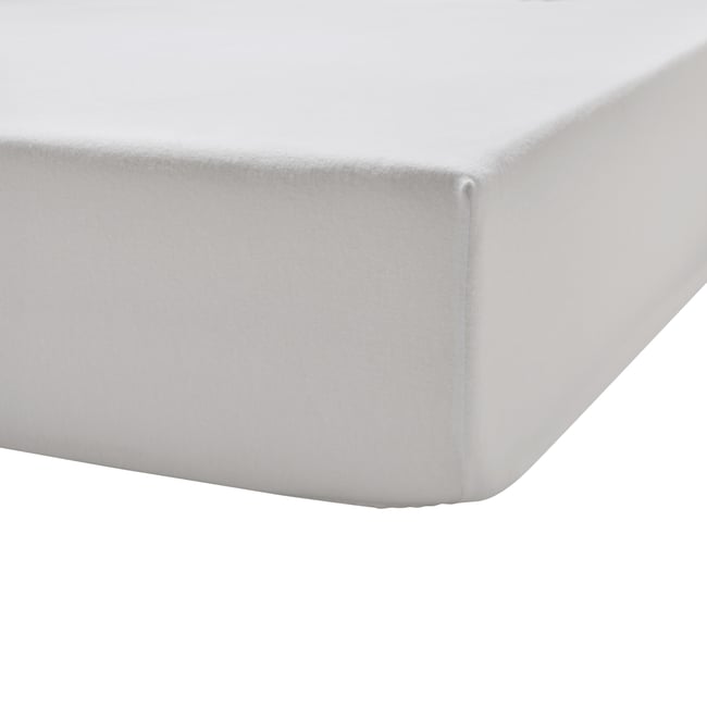 Protège matelas molleton anti punaises de lit - ANNA Couleur blanc <span itemprop=