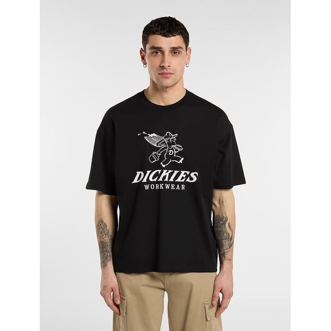 T-shirt manches courtes, PINE noir <span itemprop=