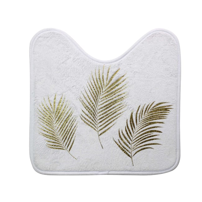 Tapis contour de WC Orbelles Blanc blanc <span itemprop=