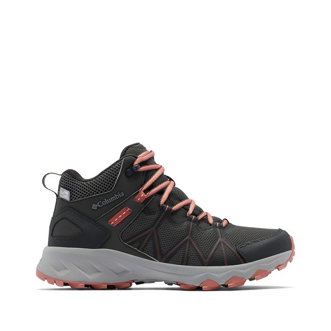 Zapatillas de senderismo Peakfreak II Mid Outdry gris/rosa <span itemprop=