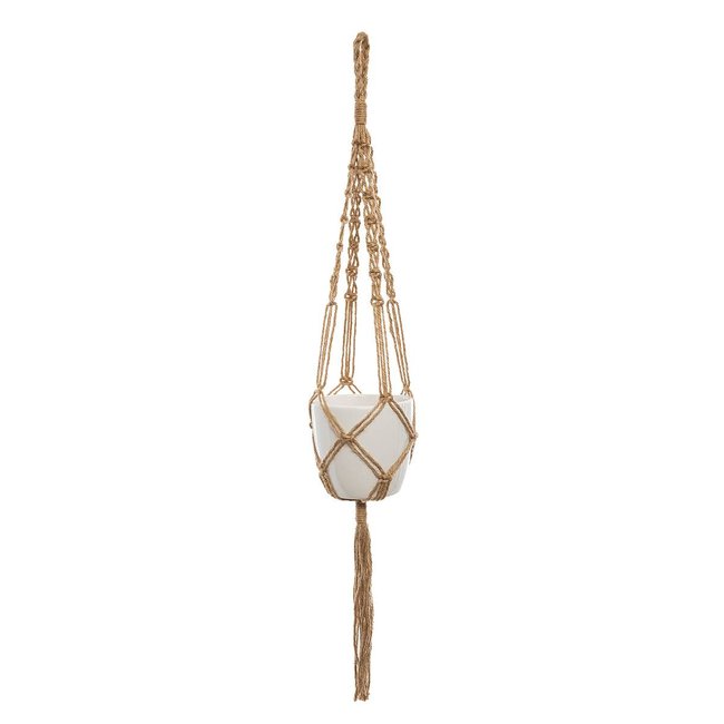 Pot suspendu ASHA Couleur blanc <span itemprop=