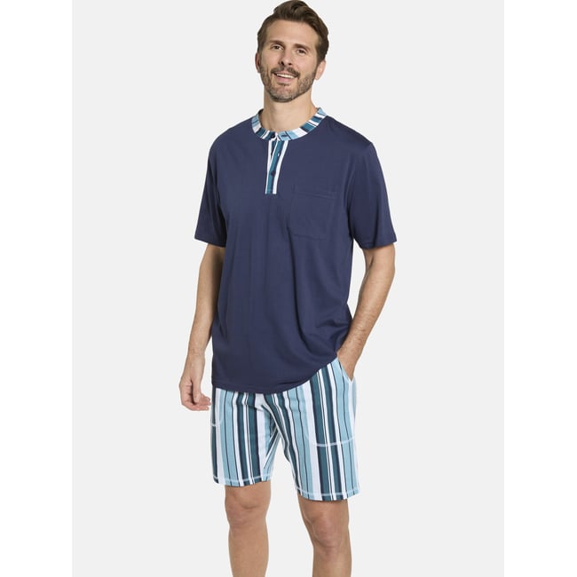 Pyjashort VILGOT bleu <span itemprop=