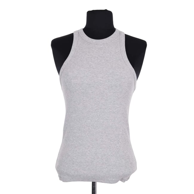 Top sans manche - Très Bon État gris <span itemprop=