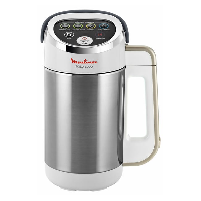 Blender chauffant Easy Soup LM841B10 inox/blanc <span itemprop=