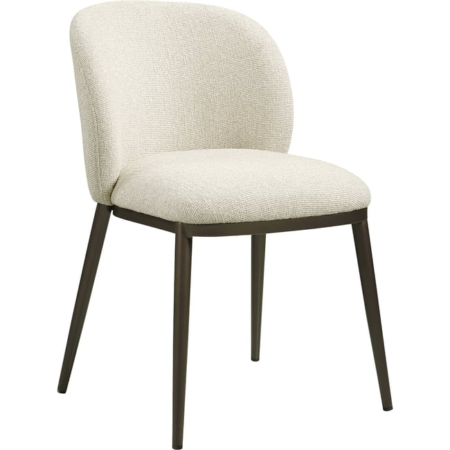 Chaise de salle à manger rembourrée Couleur biscotti <span itemprop=