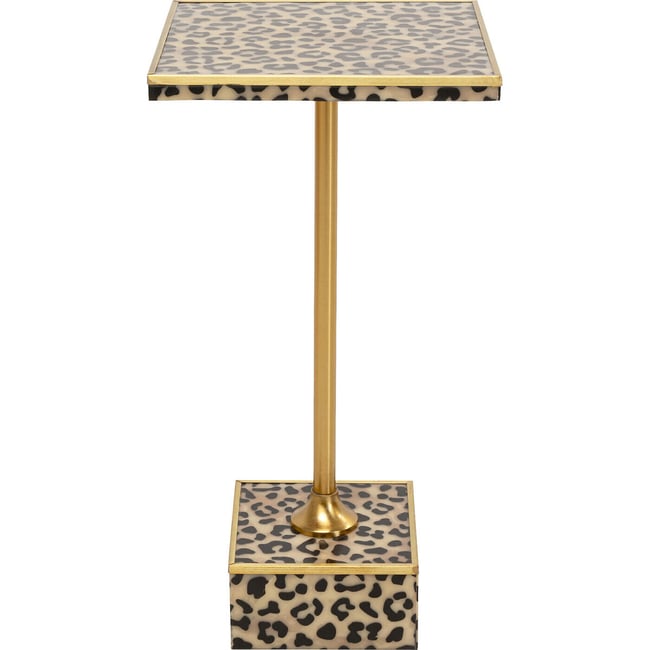 Beistelltisch Leo 25x25cm braun <span itemprop=