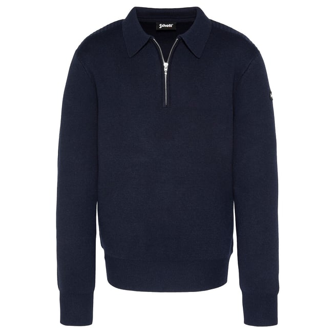 Pull colo polo zippé PLDAMON2 - SCHOTT