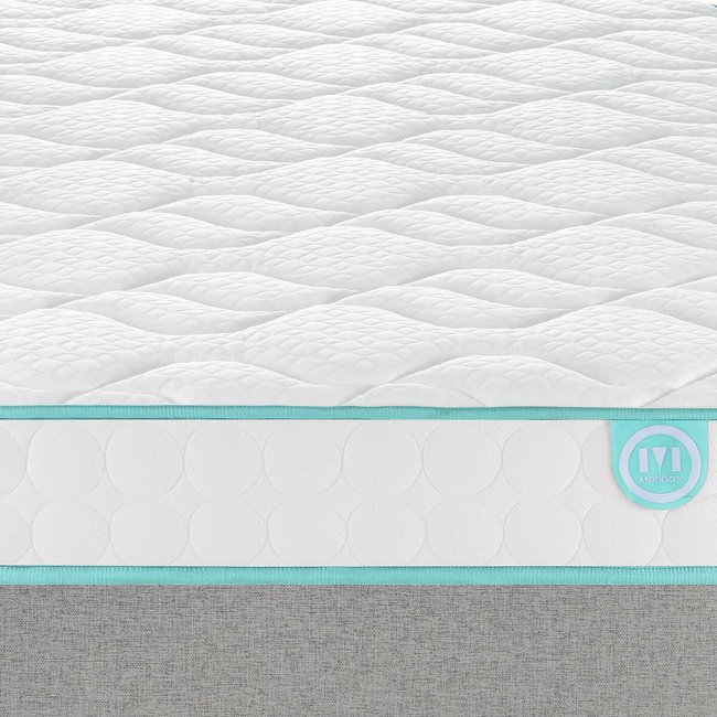 Ens matelas latex + sommier, LE TOUT DOUX - MERINOS