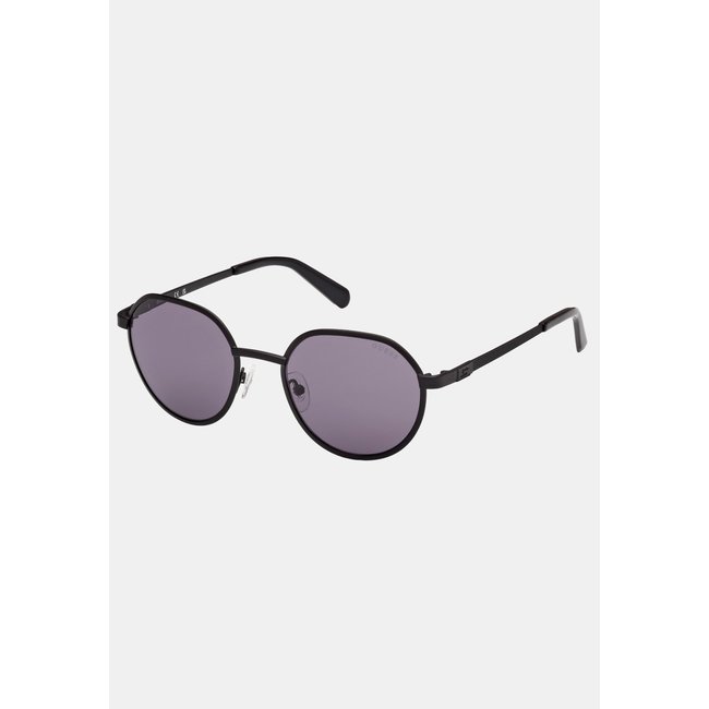 Lunettes De Soleil Rondes noir <span itemprop=