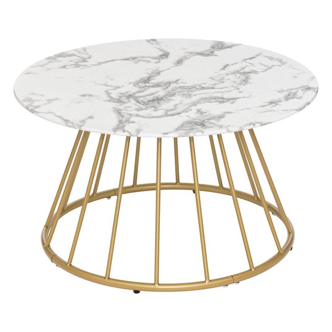 Table basse RAYO Couleur blanc <span itemprop=