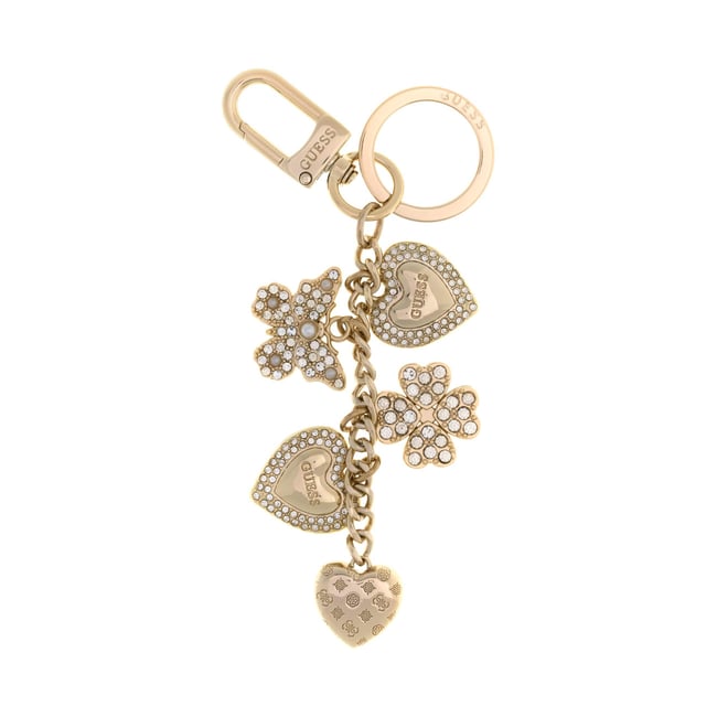 Porte-Clés Strass or <span itemprop=