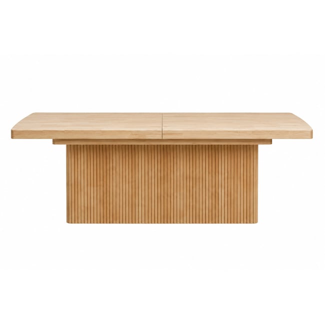 Table basse relevable repas électrique et extensible  - NOWEN Couleur marron <span itemprop=