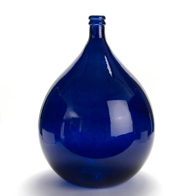 Dame Jeanne 34 L Couleur bleu <span itemprop=